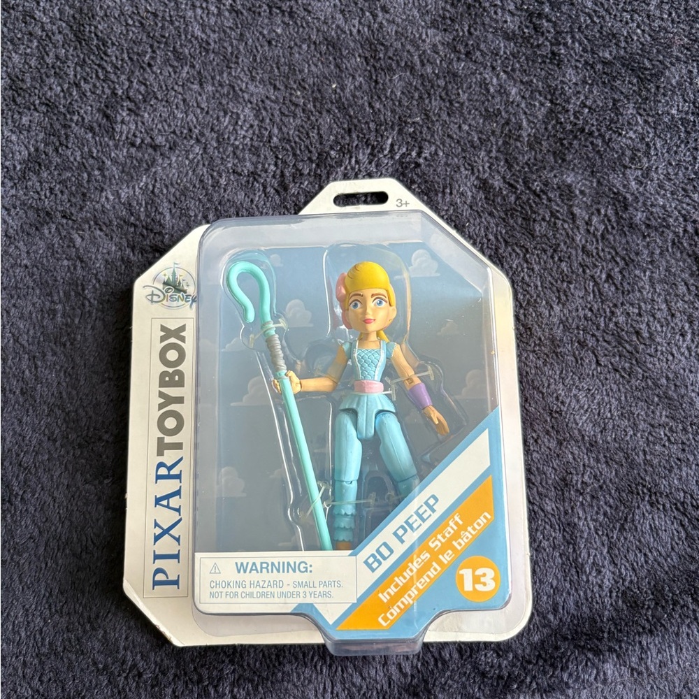 Disney Pixar Toybox Bo Peep Figure with Blue Outfit